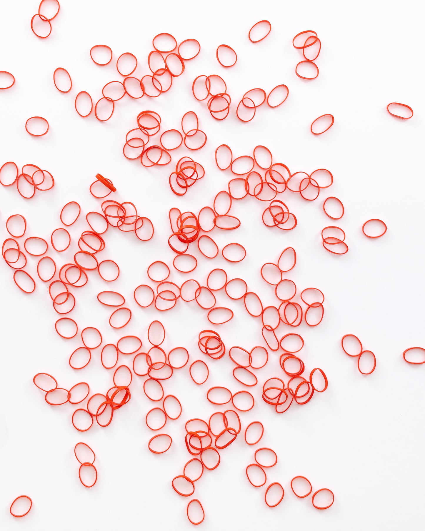 "Sweetheart Set" Plastic Elastics