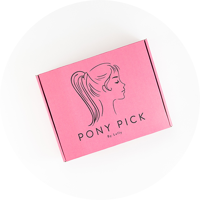 The Pony Pick + Clear Elastics - The Pony Pick